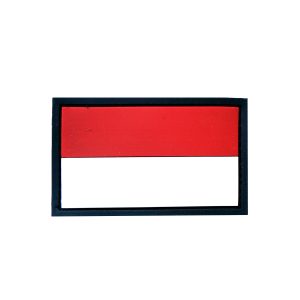 FREE PATCH BENDERA INDONESIA RUBBER