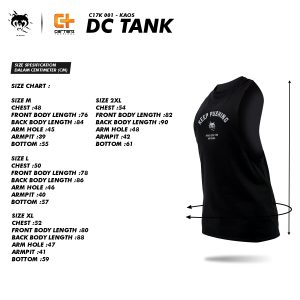 C17K001 – Tank Top – DC Tank Keep Pushing