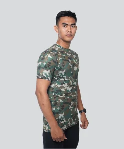 Kaos Dalam Pria Cartenz Tactical Loreng Hijau Sage